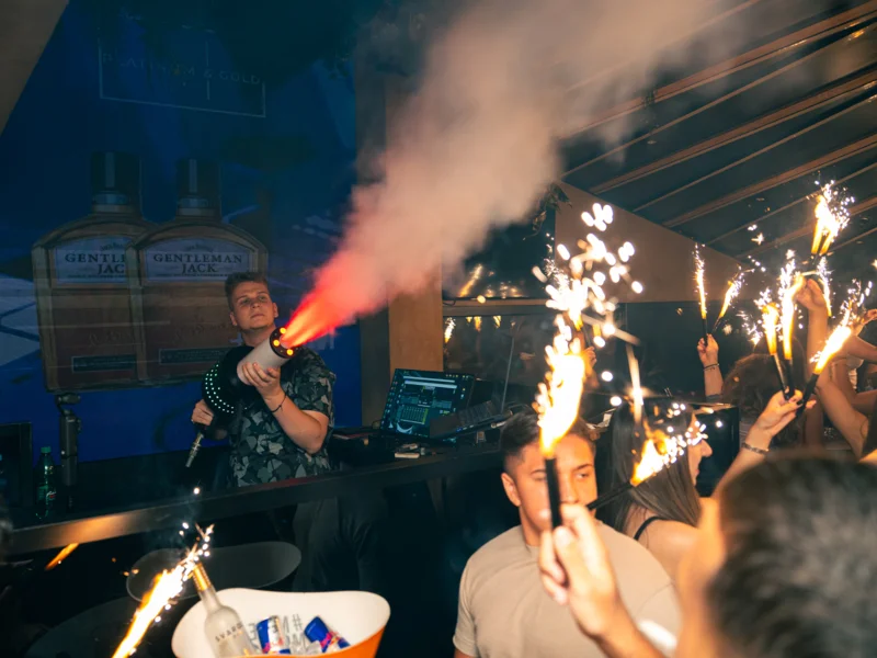 DJ Vrana na nastupu - Platinum & Gold Club, Klub