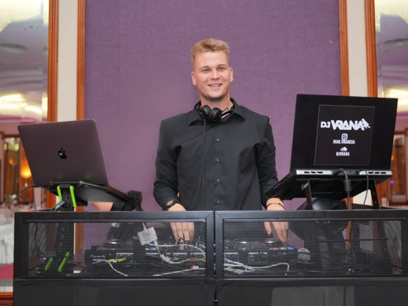 DJ Vrana na nastupu - DJ Vjenčanje - Westin Zagreb, Vjenčanje