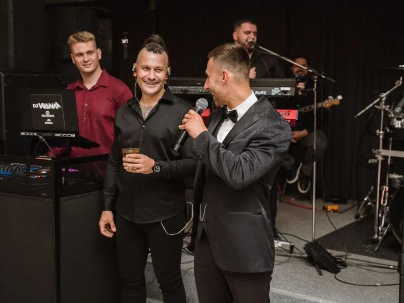 DJ Vrana na nastupu - DJ i bend suradnja, Vjenčanje